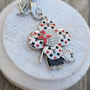 Vivi Poker Bag Charm W/Strap